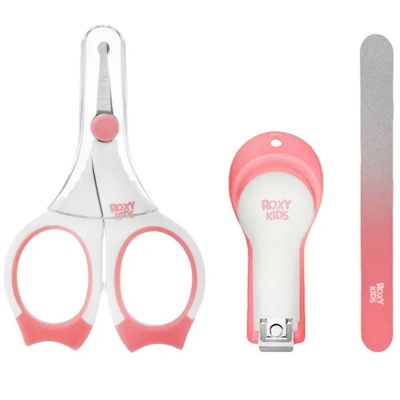 Маникюрный набор ножницы-кусачки-пилочка Roxy-Kids RPS-004-P  1